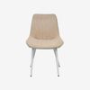 купить Комплект стол и стулья Evelin di Costacurta стол DT-531R Wh + 4 стула YTC-055Wh UF885-03 (Light beige) в Кишинёве 