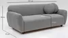 купить Диван Trendy Eddy Gri deschis, 83x86x223cm (3 locuri) в Кишинёве 