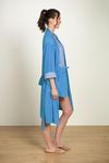 купить Домашний текстиль Pip Studio 51.510.980 Naomi Kimono Velvet Blue L Blue в Кишинёве 