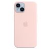 Original iPhone 14 Silicone Case with MagSafe - Chalk Pink, Model A2910 