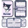 купить Школьный пенал Promstore 56792 Пенал 21x14x3,5 см Bambino Kuromi, фиолетовая, текстиль в Кишинёве 