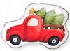 купить Комплект подушек и одеял Albero Mio Christmas Car (perna de pluș) в Кишинёве 