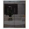 cumpără Dulap Bayro Parma Graphite 1800x2250x600 серый камень, купе în Chișinău 