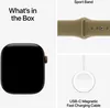 cumpără Ceas inteligent Apple Watch Series 12 GPS 42mm Dark Bronze Aluminium Case with Olive Sport Band S/M MJEF4 în Chișinău 