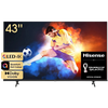 43" LED SMART TV Hisense 43E7HQ, QLED, 3840x2160, VIDAA OS, Gray 