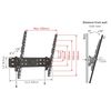 Wall Mount Barkan ''31H'' Black 19" - 65" Tilt, max.50kg, VESA mm: up to 400x400mm 