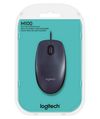 Mouse Logitech M100, Optical, 1000 dpi, 3 buttons, Ambidextrous, Gray, USB 