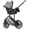 купить Детская коляска Kikka Boo Darling Light Grey 2024, transformabil 3in1 (3800171209717) в Кишинёве 