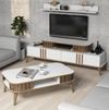 купить Стенка Trendy Eylul Белый (комплект мебели для гостиной) (GTR001281) в Кишинёве 