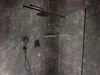 cumpără Suport pară duș Ravak Brat dus perete 300mm black matt 702.21BLM (X07P676) în Chișinău 