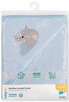 cumpără Accesoriu pentru baie BabyOno 0346/05 Prosop din bambus cu capota 100x100 (Albastru) în Chișinău 
