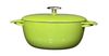 cumpără Cratiță M-Cooker ST-174 Cratiță din fontă emailată, Verde, 24cm în Chișinău 
