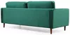 cumpără Canapea Trendy Roma-Verde, 90x70x215cm (3 locuri) în Chișinău 