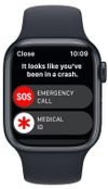 cumpără Ceas inteligent Apple Watch Series 8 GPS 41mm Midnight Aluminium Case MNP53 în Chișinău 