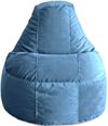 cumpără Fotoliu BeanBag BeanBag BM5901, Velur de lux, XL, Albastru în Chișinău 