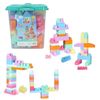 cumpără Set de construcție miscellaneous 2922 Găleată cu blocuri pastel Play Blox, 83 piese în Chișinău 