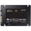 купить Внутрений высокоскоростной накопитель 2TB SSD 2.5 Samsung 870 EVO MZ-77E2T0B/EU, Read 560MB/s, Write 530MB/s, SATA III 6.0Gbps (solid state drive intern SSD/Внутрений высокоскоростной накопитель SSD) в Кишинёве 