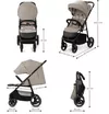 купить Детская коляска KinderKraft Trig 3 Kstrig03beg0000 Stone Beige в Кишинёве 