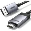 купить Кабель для IT Ugreen 15774, DP to HDMI 4K@60Hz 2M, Black в Кишинёве 