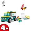 cumpără Set de construcție Lego 60403 City Ambulanță și snowboarder în Chișinău 