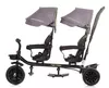 cumpără Bicicletă-cărucior Chipolino TRKHH0232GT Hip Hop graphite трицикл для близнецов în Chișinău 