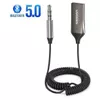 cumpără Modulator MP3 FM Ugreen 70601 Adapter Audio Receiver Car Bluetooth V5.0, USB-A and 3.5mm CM309, Black în Chișinău 