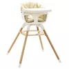 купить Стульчик для кормления Premaman PRF3W7-CCC-UNQ Scaun de masa din lemn 4 in 1 Vaniya 2.0 в Кишинёве 
