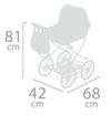 купить Кукла DeCuevas 80051 коляска для кукол с сумкой GALA 2023 - 81 cm в Кишинёве 