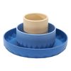 cumpără Seturi pentru hrănire bebelușilor Premaman PRF5O4-CCC-UNQ Set de vesela din silicon Origami Albastru, 3 piese în Chișinău 