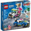купить Конструктор Lego 60314 Ice Cream Truck Police Chase в Кишинёве 