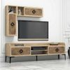 купить Тумба напольная для TV Trendy Samba, Stejar 180x52x35cm в Кишинёве 