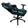 Gaming Chair ThunderX3 TC3 Black/Azure Blue, User max load up to 150kg / height 165-185cm 