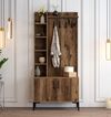 cumpără Mobilă pentru antreu Trendy Viyana D, Nuc, 90x200x35cm (GTR001343) în Chișinău 