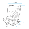 Scaun auto cu isofix Apramo Eros (9-36 kg) Liverpool Red 