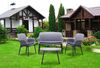 cumpără Set mobilier de grădină Bica Luxor Lounge Gray/Graphite în Chișinău 