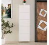 купить Полка для обуви Trendy Locking 5 Piece Metal-White, 50x169x15cm в Кишинёве 