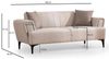 купить Диван Trendy Hamlet Bej (2 locuri) в Кишинёве 