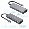 купить Gembird  A-CM-COMBO5-01, USB Type-C 5-in-1 multi-port adapter (Hub + HDMI + PD + card reader + LAN),  2-port USB hub, 4K HDMI, Gigabit LAN port, card reader and USB Type-C PD charge support в Кишинёве 