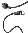cumpără Cablu telefon mobil Hoco S8MGNTCBK USB to Type-C Magnetic S8 2.4A 1.2m, Black în Chișinău 