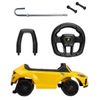 cumpără Tolocar Kids car 9010150 Yellow "Lamborghini Urus S" pentru copii, cu volan muzical, Galbenă în Chișinău 