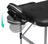 cumpără Masă de masaj Naipo MGBC-301H Black 3 fold ,Aluminum Feet în Chișinău 