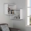 купить Полка декоративная Trendy Inel-alb 68x68x60cm (GTR005373) в Кишинёве 
