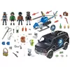 купить Конструктор Playmobil PM70575 Helicopter Pursuit with Runaway Van в Кишинёве 