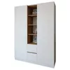 купить Шкаф Smartex (15842) N14 160cm Alb+St.Inchis в Кишинёве 