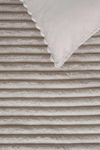 купить Постельное белье Riviera Maison 333127 Furry Stripes 240x200/220 Off-white в Кишинёве 