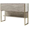 cumpără Masă Trendy Luxe, TravertinAur, 120x80x30cm (GTR005834) în Chișinău 