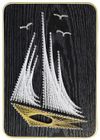 cumpără Set de creație New World DHACE28044 Set String Art 21x30 Corabie cu panze albe în Chișinău 