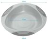 купить Посуда для кормления BabyOno 1062/03 Farfurie cu ventuza gri в Кишинёве 