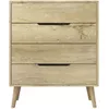 купить Комод Trendy Flora-Sapphire Oak, 78x95x45cm (GTR008148) в Кишинёве 