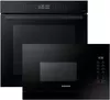 cumpără Cuptor și cuptor cu microunde Samsung NV7B4245VAK/WT + MG22M8254AK/E2 în Chișinău 